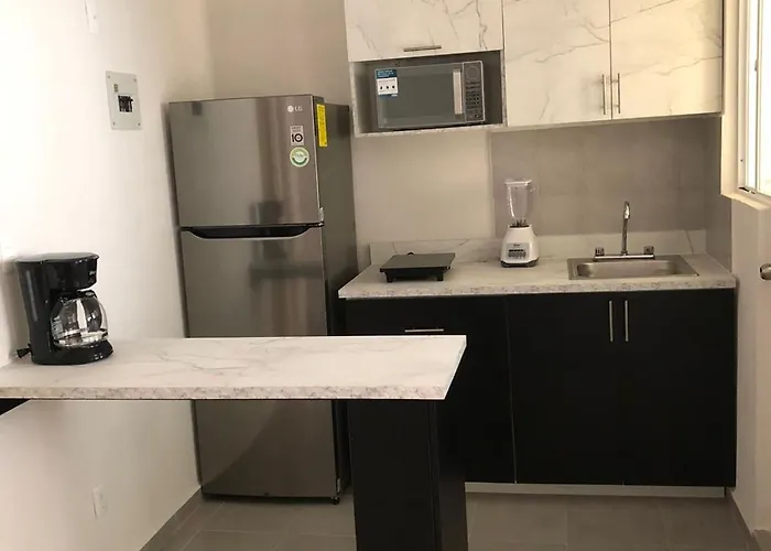Apartamento Familiar Con Alberca En Playa del Carmen